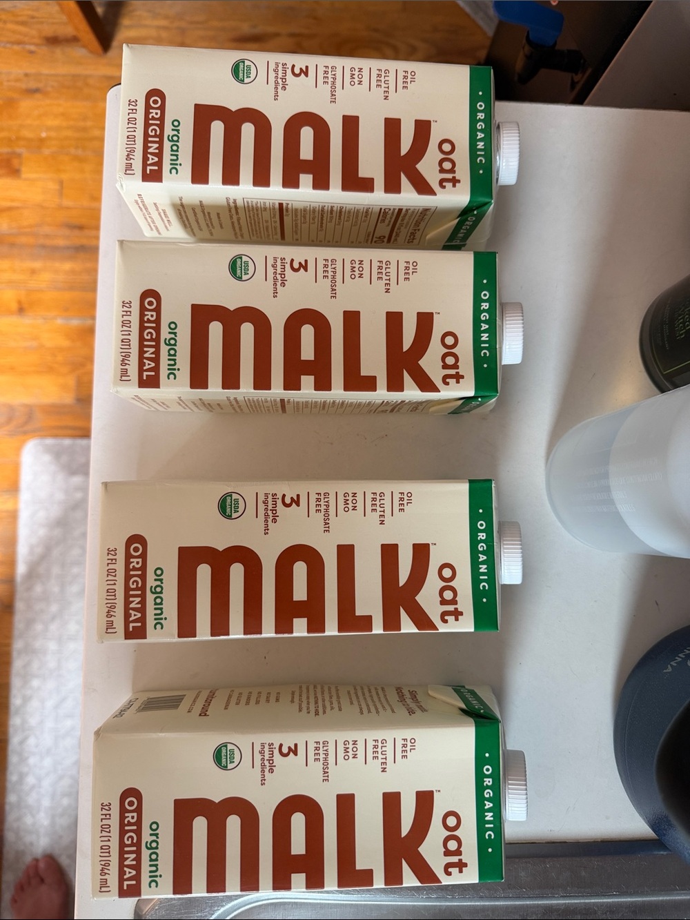 MALK Organic Oat Milk Original — Set of 4